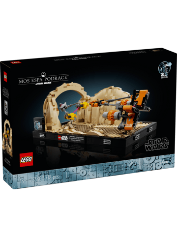 LEGO Star Wars™ Podrennen in Mos Espa Diorama in Mehrfarbig ab 18 Jahre