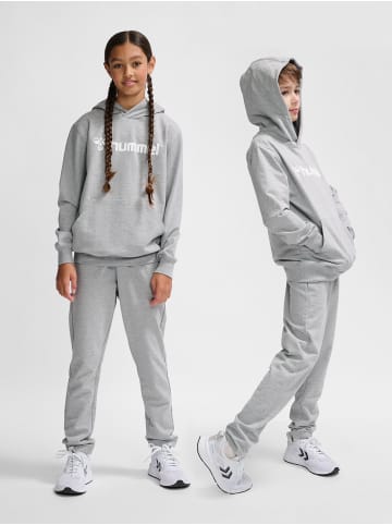 Hummel Verstellbare Taille Kapuzenpullover Hmlgo Kinder in GREY MELANGE