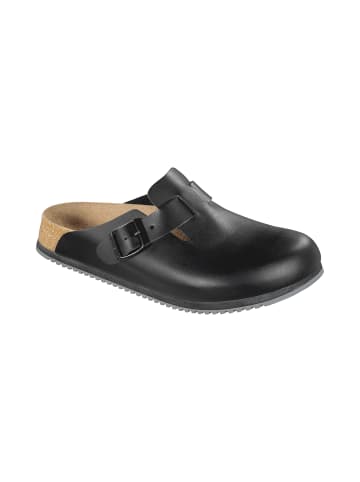 Birkenstock Clogs Boston Super Grip in Schwarz