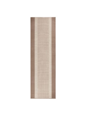 Hanse Home Teppich Läufer Band Creme Beige