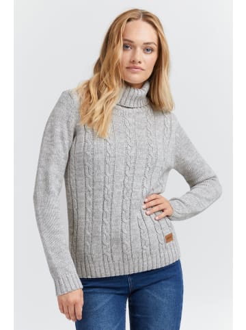 Oxmo Rollkragenpullover in grau