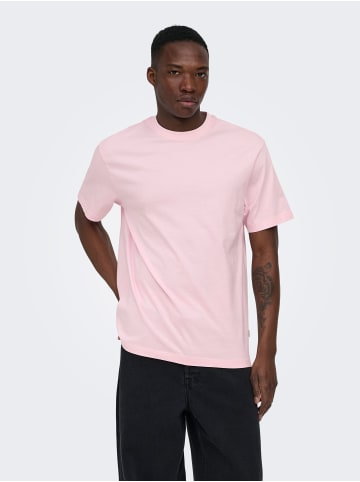 ONLY & SONS T-shirt in Pink-A-Boo