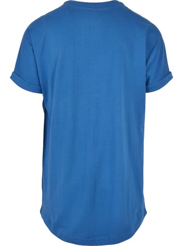 Urban Classics Urban Classics Herren Long Shaped Turnup Tee in sporty blue