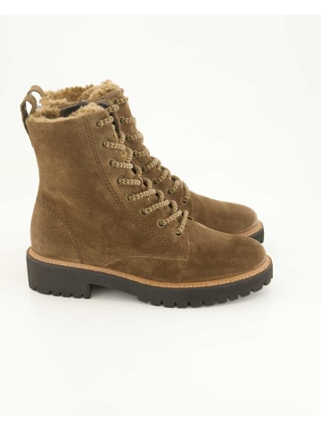 Paul Green Schnürstiefeletten in Beige