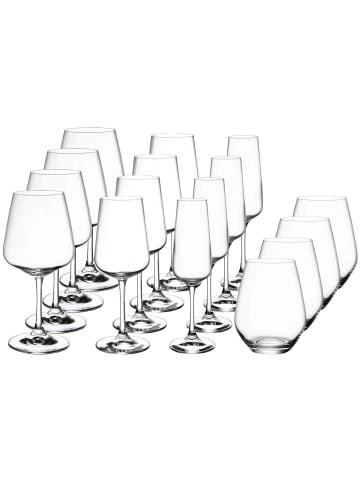 Villeroy & Boch 16er Set Gläser Set Ovid transparent in transparent