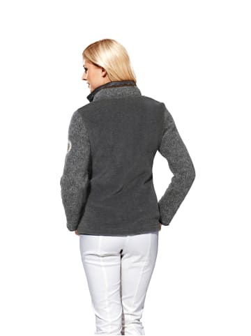 Heine Fleecejacke in grau