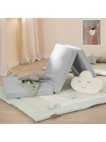 roba Faltbare Reisebettmatratze 60 x 120 cm roba Style – hellgrau, mit Tasche