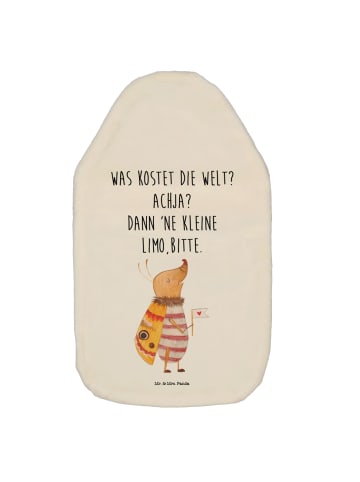Mr. & Mrs. Panda Wärmflasche Nachtfalter Fähnchen mit Spruch in Weiß