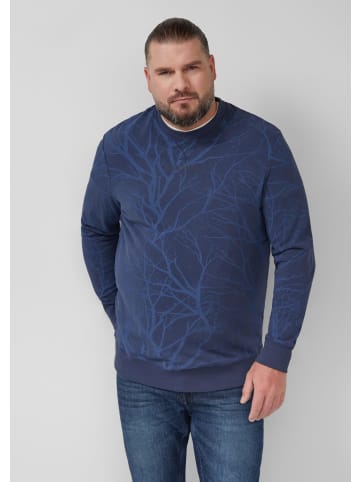 s.Oliver Sweatshirt in 58A1_tiefblau
