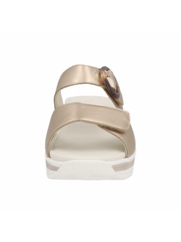 Solidus Riemchen Sandalen für Damen in gold