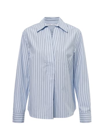 SAMSOE & SAMSOE Bluse Satolina in hellblau grau - 0001