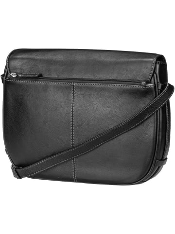 Leonhard Heyden Saddle Bag Nizza 7414 in Schwarz