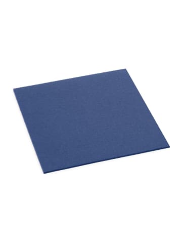 HEY-SIGN Filz-Sitzauflage quadratisch Sitzauflage quadratisch in Blau | Indigo (12)