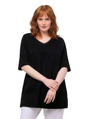 Ulla Popken Shirt in schwarz