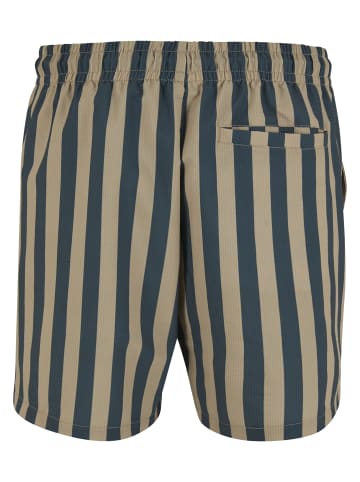 Urban Classics Beachwear - Bottom in bottlegreen/unionbeige