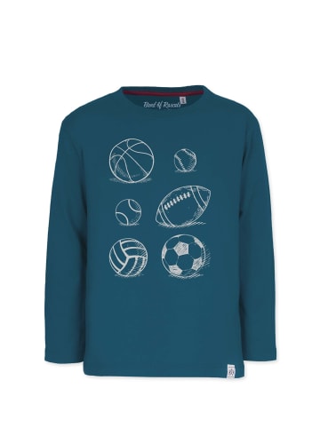 Band of Rascals Longsleeve " Balls " in petrol