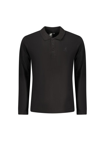 U.S. Polo Schwarz Baumwolle Herren Polo Hemd
