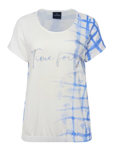 LAURASØN Shirt in azurblau