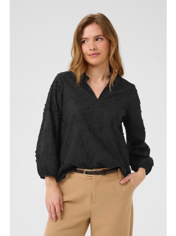 CULTURE Langarm-Bluse CUnedia Relaxed fit in Black