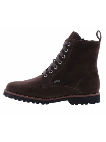 Sioux Schnür-Stiefeletten für Damen in dunkel-braun