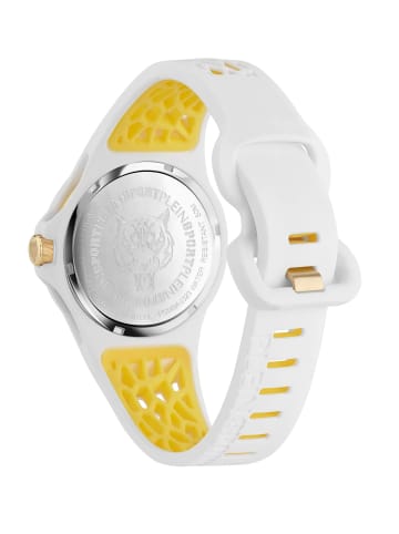 Plein Sport Analoguhr für Erwachsene in gelb