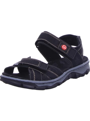 rieker Sandale in schwarz