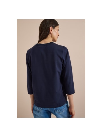 Cecil Langarmshirt in urban dark blue
