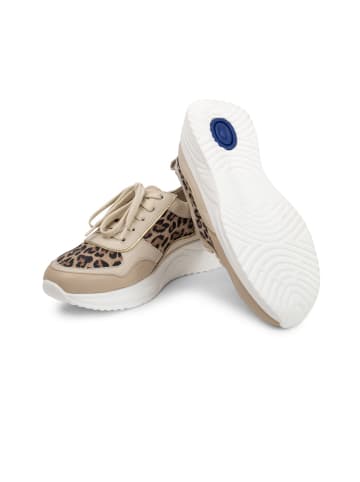 VITAFORM Hirschleder & Veloursleder Sneaker in beige