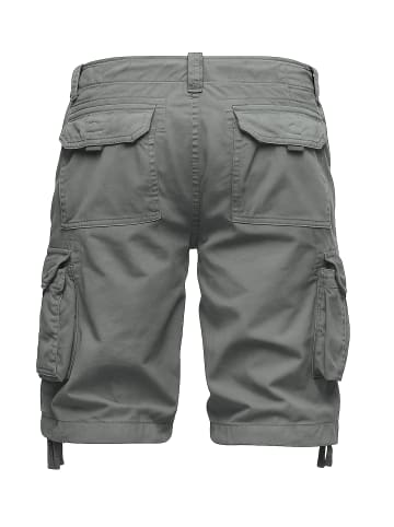 EGOMAXX Cargo Shorts Bermuda mit Taschen in Dunkelgrau