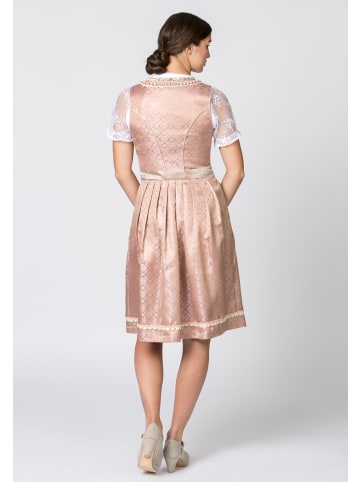 Stockerpoint Midi Dirndl "Lilou" in altrosa