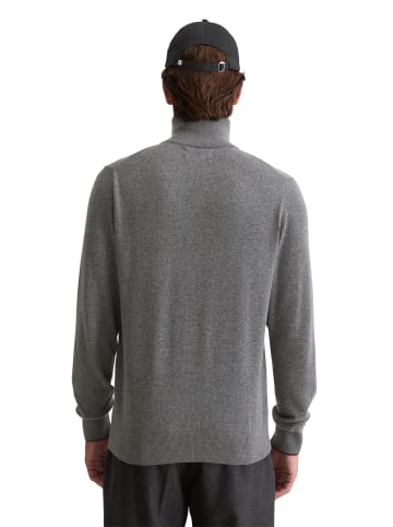 Marc O'Polo Zipper-Strickjacke regular in graphite grey melange