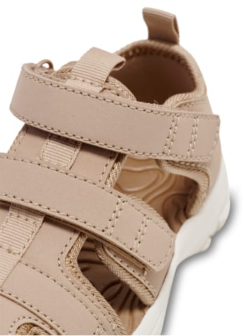 Hummel Hummel Sandal Velcro Unisex Kinder Leichte Design in WARM TAUPE