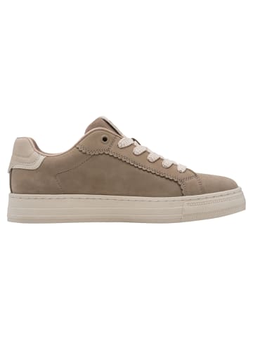 Tamaris Sneaker in TAUPE NUBUC
