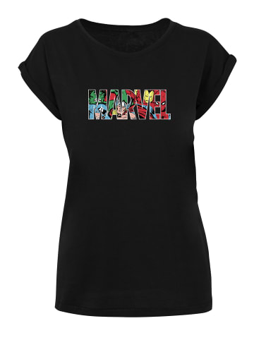 F4NT4STIC T-Shirt Marvel Avengers Logo Character infill in schwarz