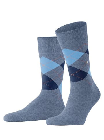 Burlington Socken 3er Pack in Blaugrau/Dunkelblau/Hellblau