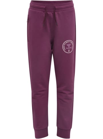 Hummel Hosen Hmlmath Pants in AMARANTH