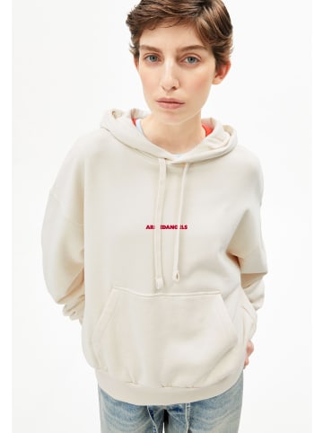 armedangels Kapuzenpullover in beige bordeaux - 0001
