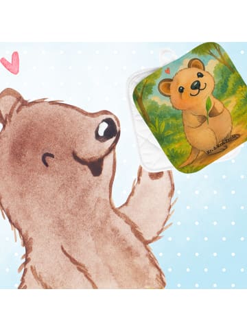 Mr. & Mrs. Panda Kochhandschuhe Quokka Happy Design ohne Spruch in Weiß