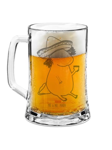 Mr. & Mrs. Panda Krug Axolotl Tequila ohne Spruch in Transparent