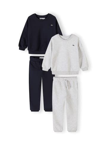 Minoti 2-tlg Jogginganzug NOSFLEECE202 in dunkelblau