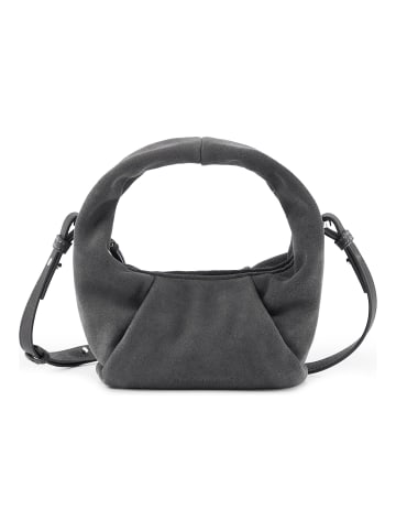 Les Visionnaires Greta Mini Essential Handtasche Leder 23 cm in asphalte