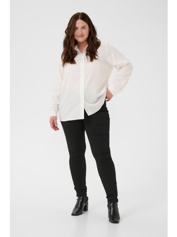 KAFFE curve Langarm - Hemd KCada Loose fit in Chalk