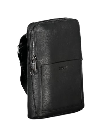 Calvin Klein Schwarz Polyurethan Herren Schulter Tasche
