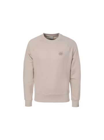 FILLING PIECES Sweatshirt Sweatshirt Embroidered in beige