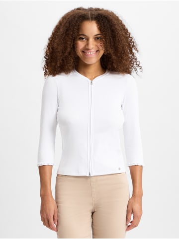 MARC CAIN COLLECTIONS Jerseyjacke in weiß