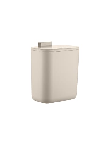 relaxdays Küchenmülleimer in Beige - 9 Liter