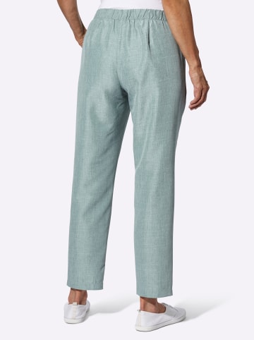 Sieh an! Schlupfhose in jade-meliert