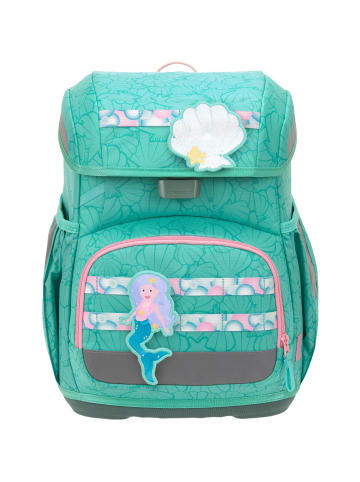 Lässig Ranzenset 6-tlg. Light Unique Seashell turqouise in blau