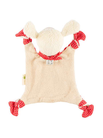 Sigikid Schnuffeltuch Natural Stripes Green Collection in rot