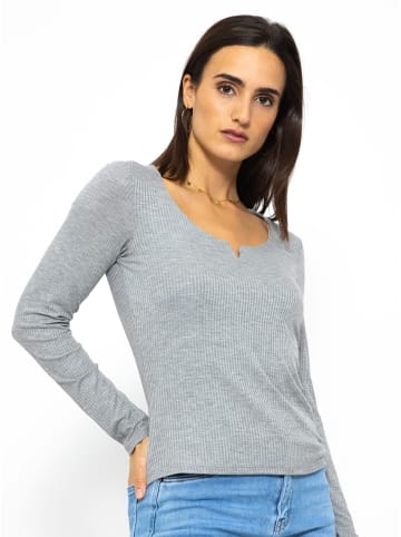 SASSYCLASSY Langarmshirts in grau